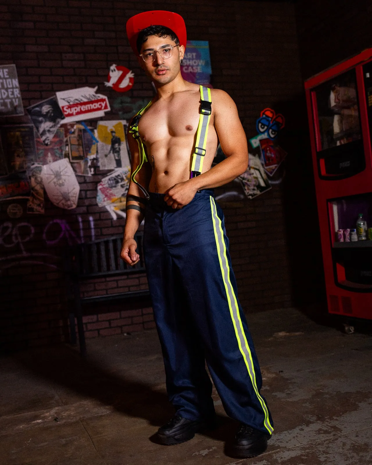 2pc Stud On Fire Costume