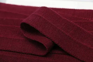 30mm Wool Binding - Raspberry Red