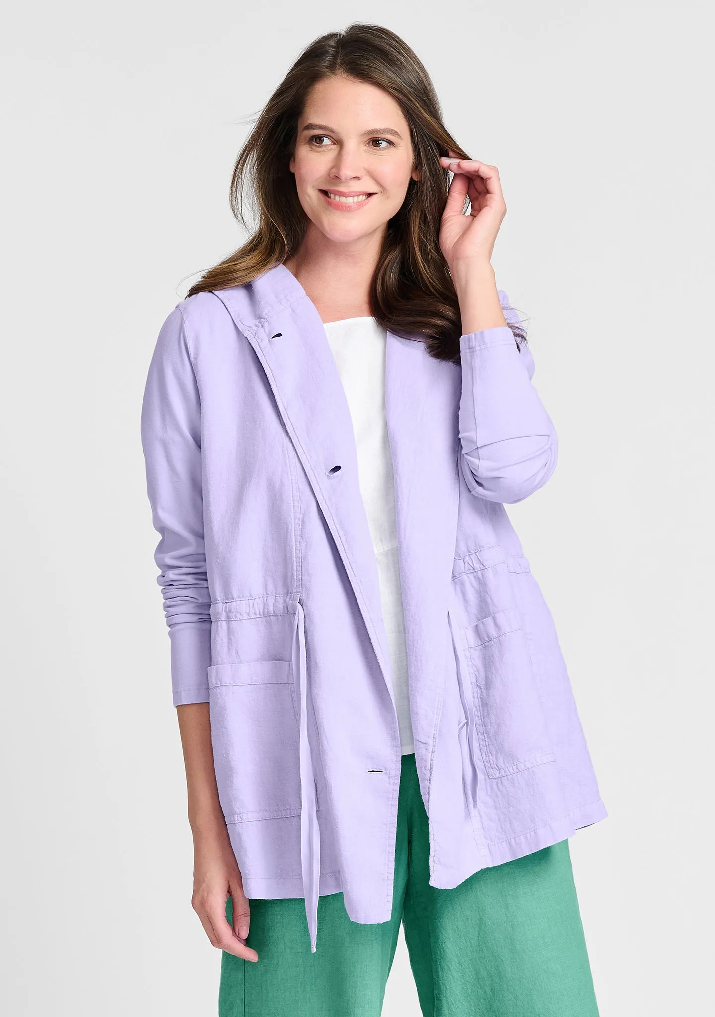 Boardwalk Jacket - Linen Jacket - FINAL SALE