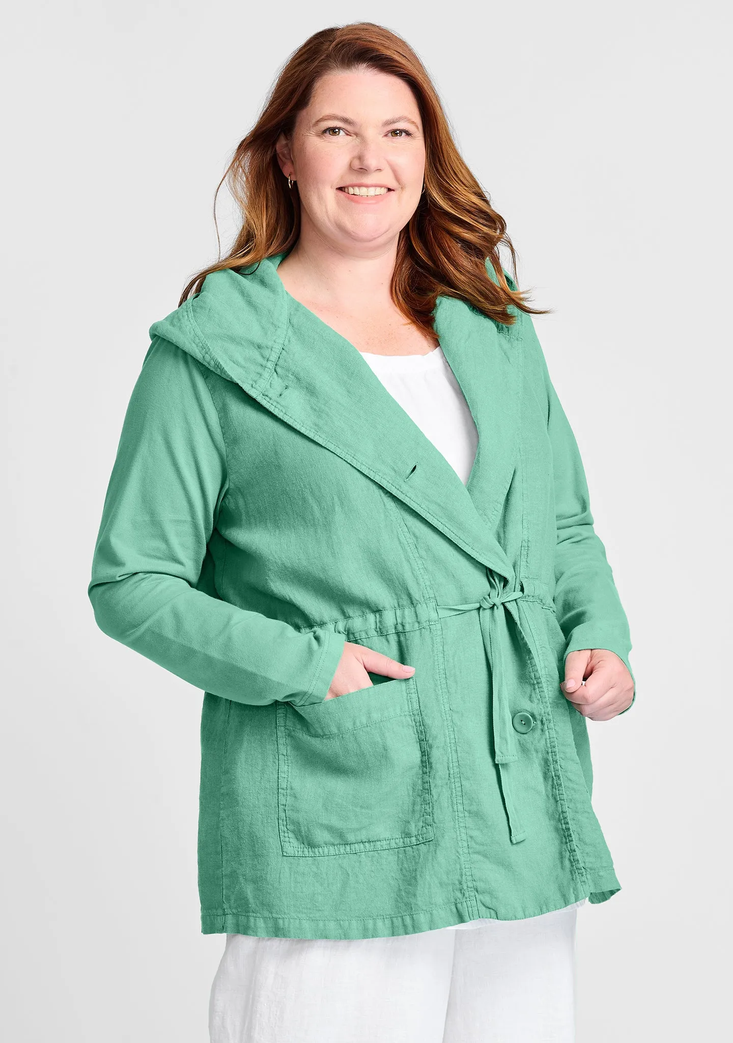Boardwalk Jacket - Linen Jacket - FINAL SALE