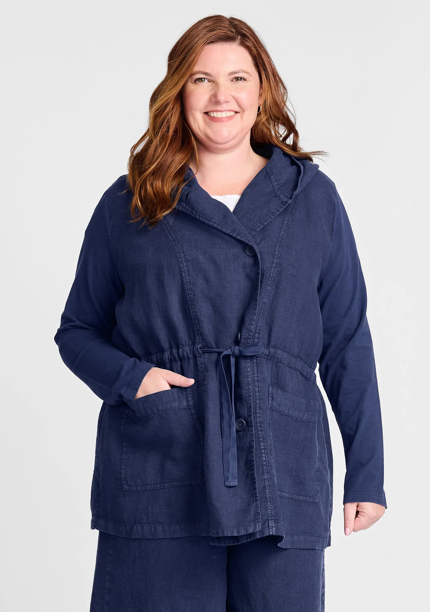 Boardwalk Jacket - Linen Jacket - FINAL SALE