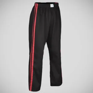 Bytomic Kids Double Stripe Contact Pants Black/Red