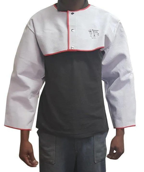 Chrome Leather Shoulder Yoke