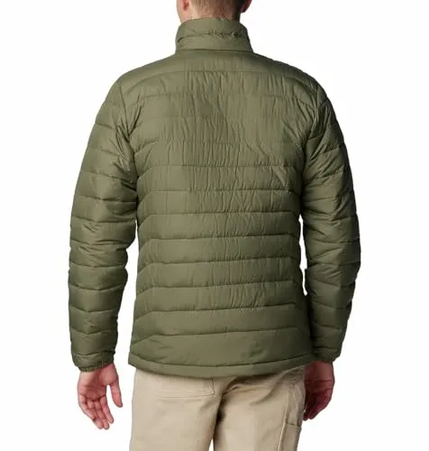 Columbia Mens Powder Lite II Jacket, Stone Green, S