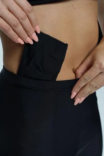 Diving Diva Black Swim Bike Shorts