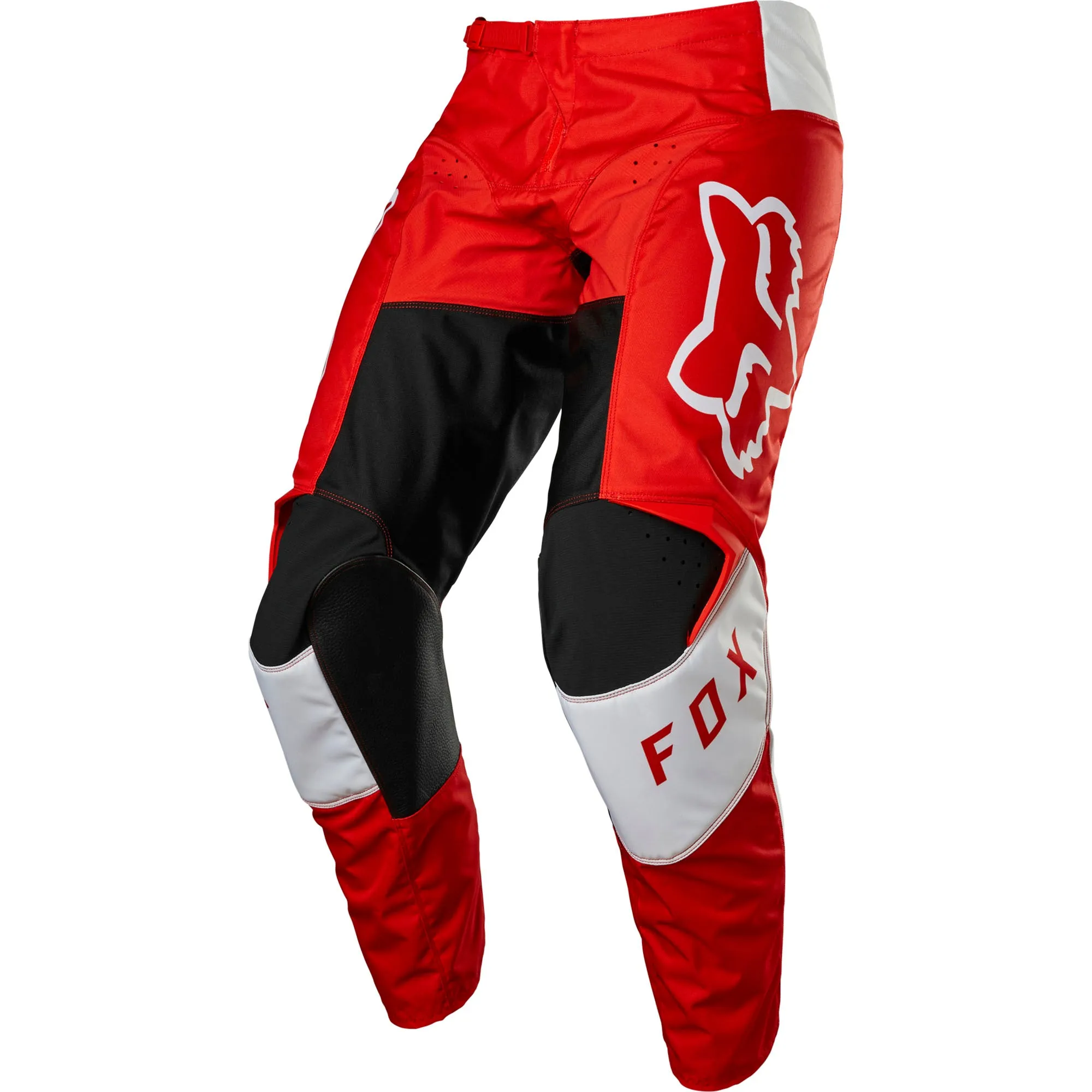 Fox Racing  Boys Flo Red 180 Lux Pants Heat Resistant TruMotion Stretch Offroad