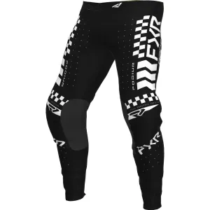 FXR  Black Podium Gladiator MX Pants Secure Fit Ventilated Adjustable Waist