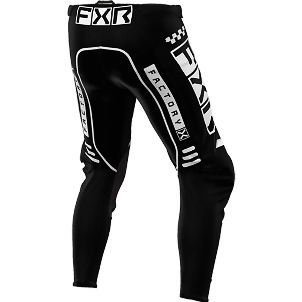FXR Podium Gladiator MX Offroad Pants Black/White