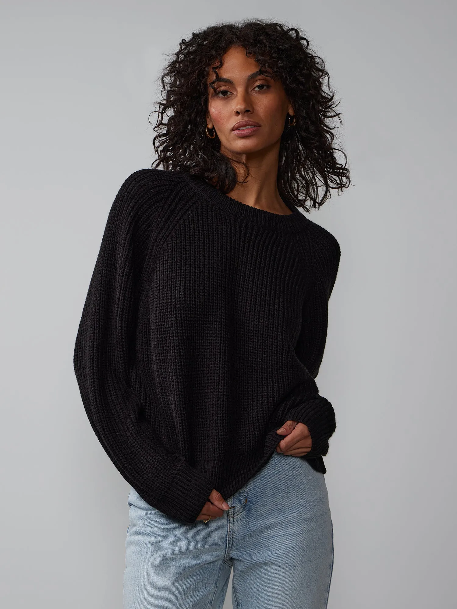 Long Sleeve Crew Neck Sweater