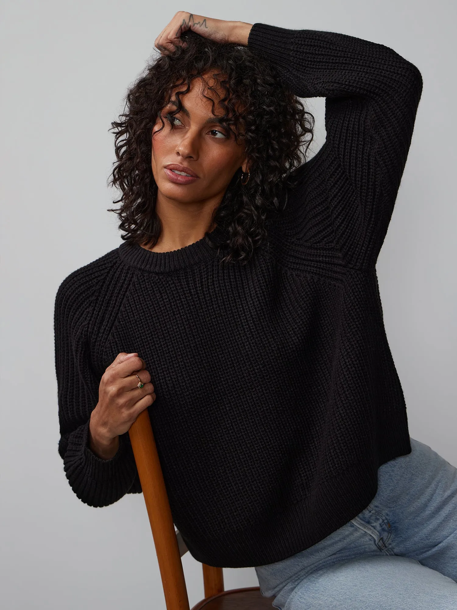 Long Sleeve Crew Neck Sweater