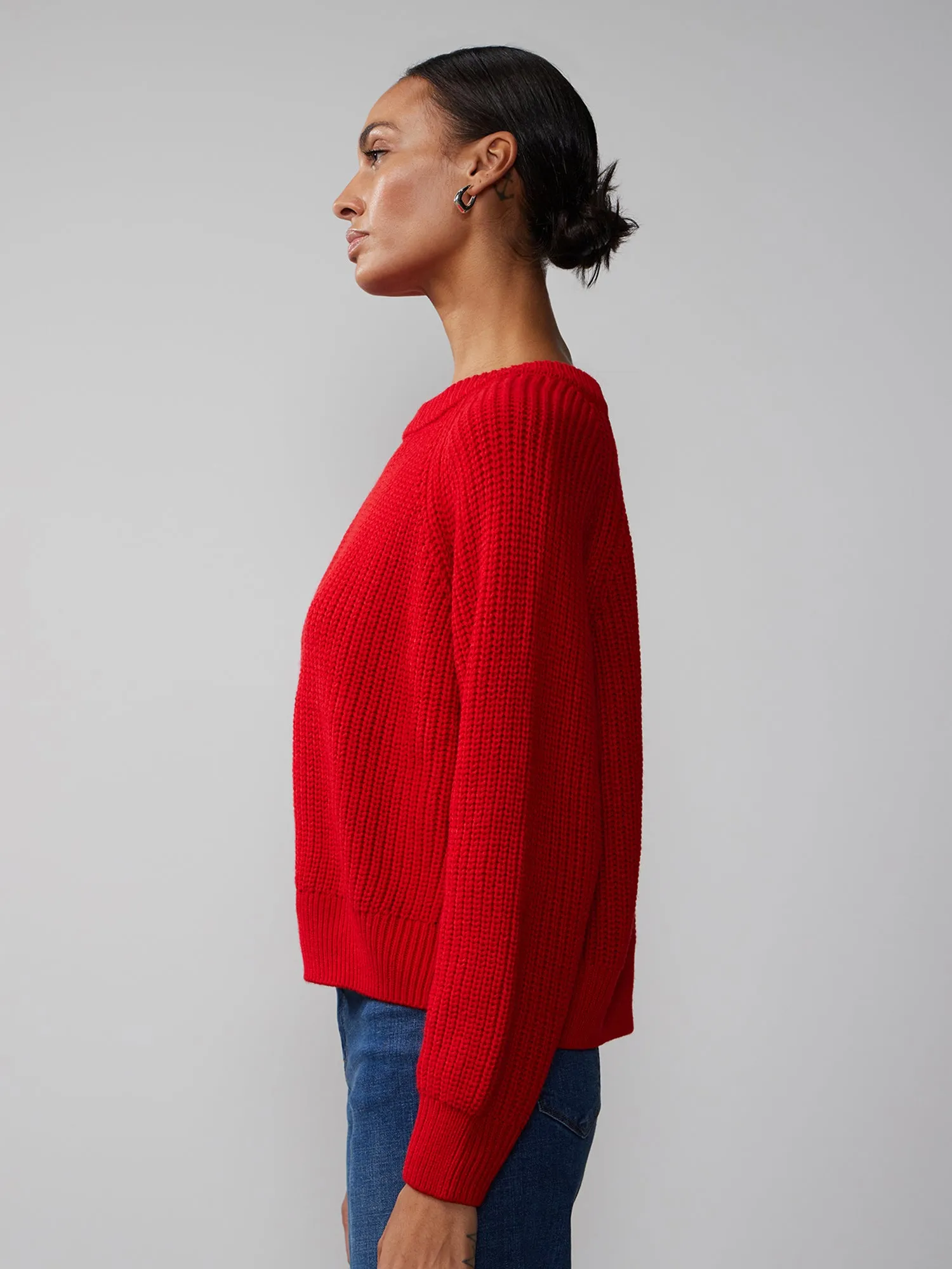 Long Sleeve Crew Neck Sweater