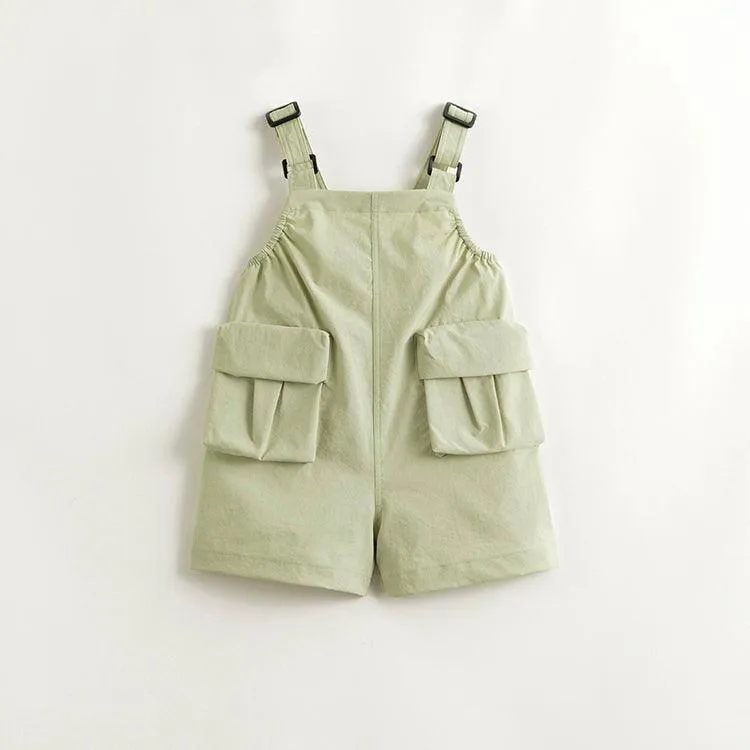 MARC & JANIE Girls Utility Overalls 240530