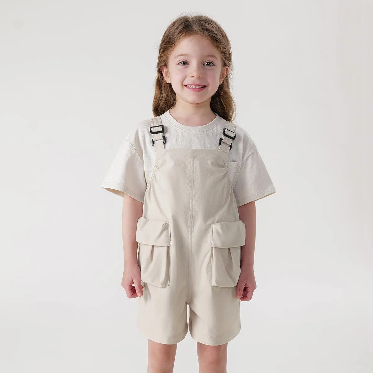 MARC & JANIE Girls Utility Overalls 240530