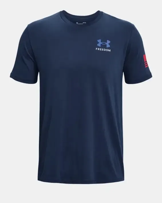 Men's Freedom Flag T-Shirt - Academy/Royal