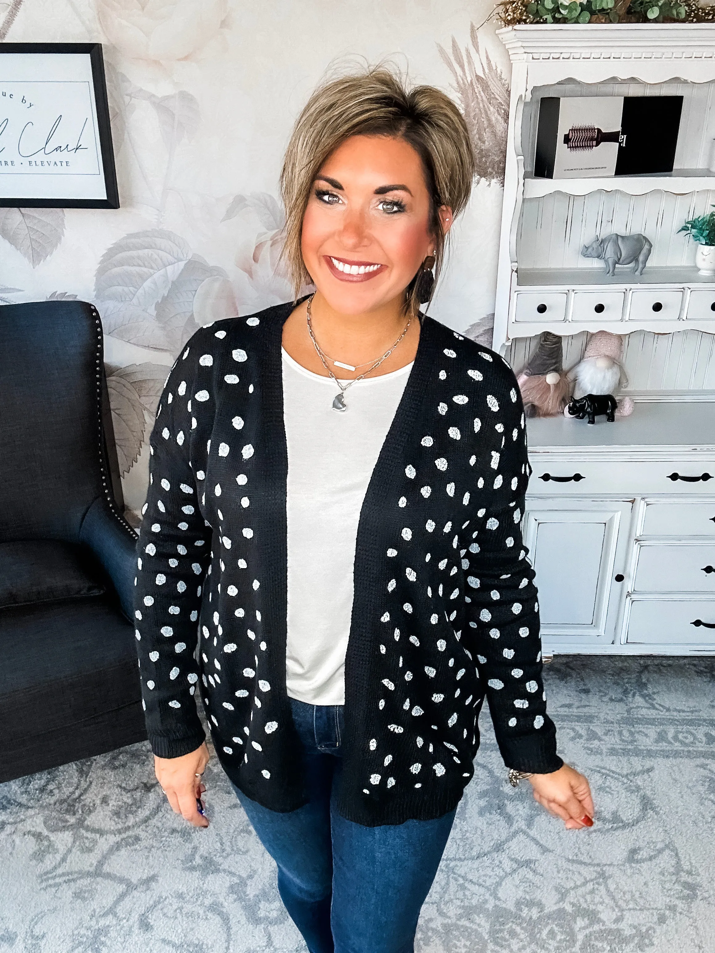 Never Stay Too Long Cardigan