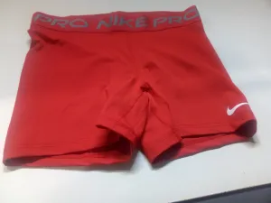 Nike Women's Pro 365 5 Inch Shorts (Large, Red)