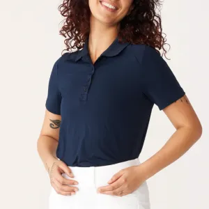 Rohnisch Rumie S/S Polo Shirt - Navy