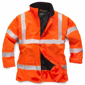 Standsafe HV003 Hi-Vis Parka Jacket Various Colours