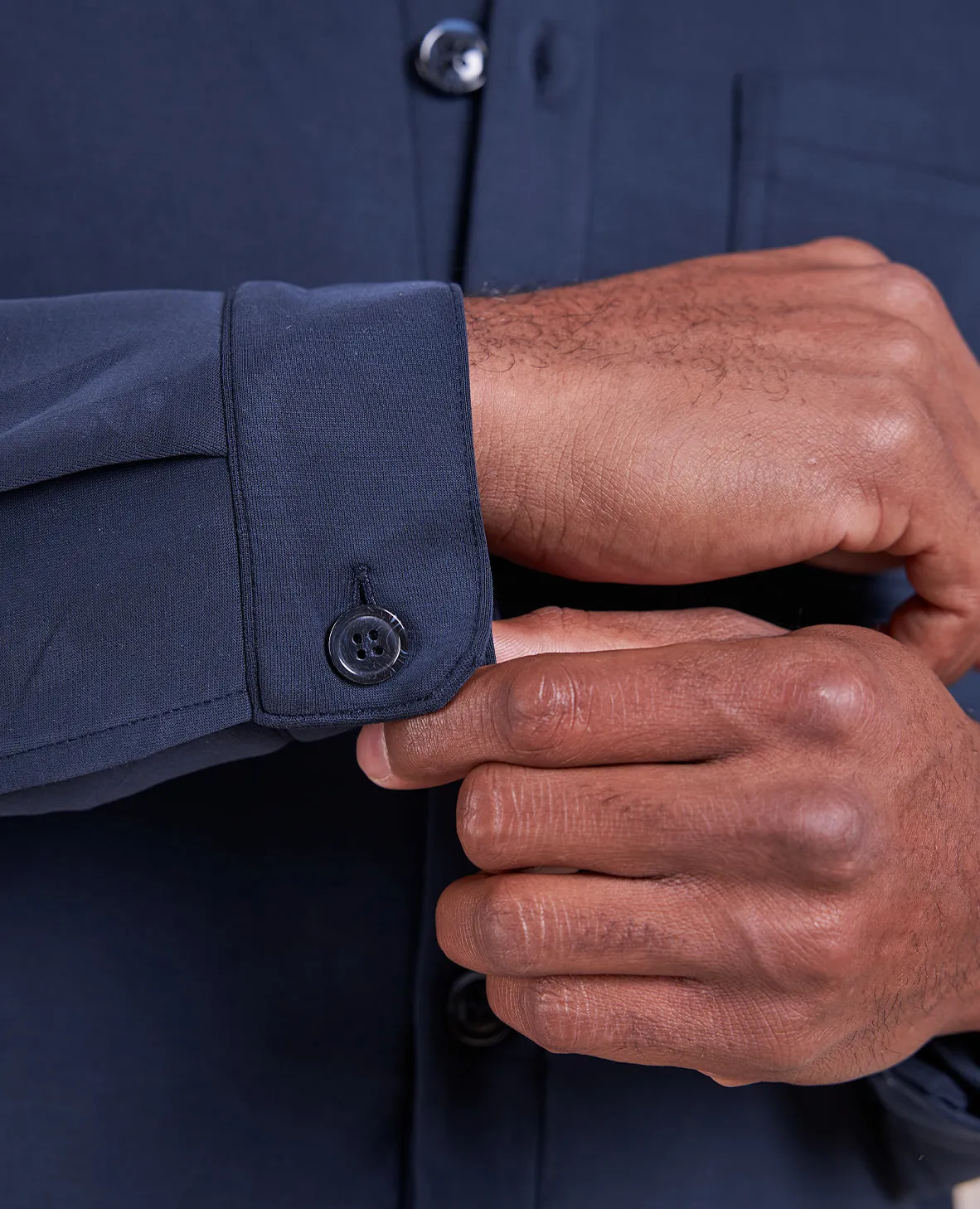 The Noah - Double Knit Chore Coat - Navy