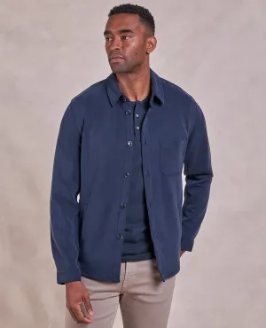 The Noah - Double Knit Chore Coat - Navy