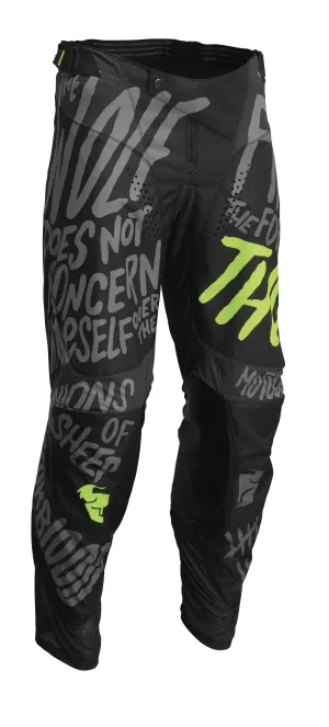 Thor Pulse Youth Counting Sheep Charcoal Acid Pants