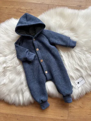 Walkoverall blau Gr. 74